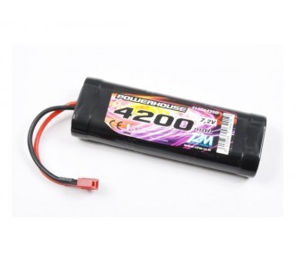 Batería Deans T2M 7.2V 4200mAh NiMh