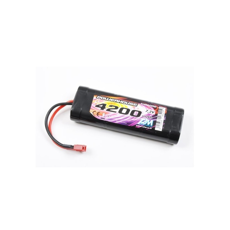 Batería Deans T2M 7.2V 4200mAh NiMh