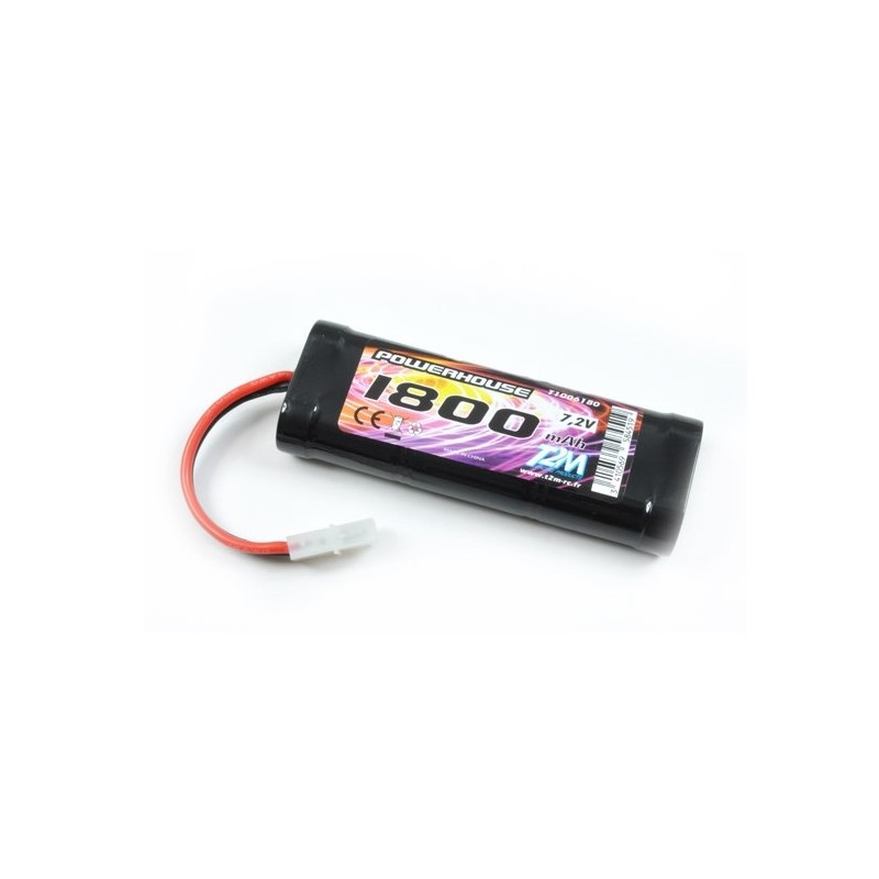 Batterie NiMh 7.2V 1800mAh Tamiya T2M