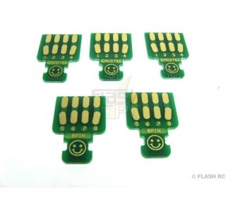 8-Pin PCB-Platine (5 Stück) Emcotec
