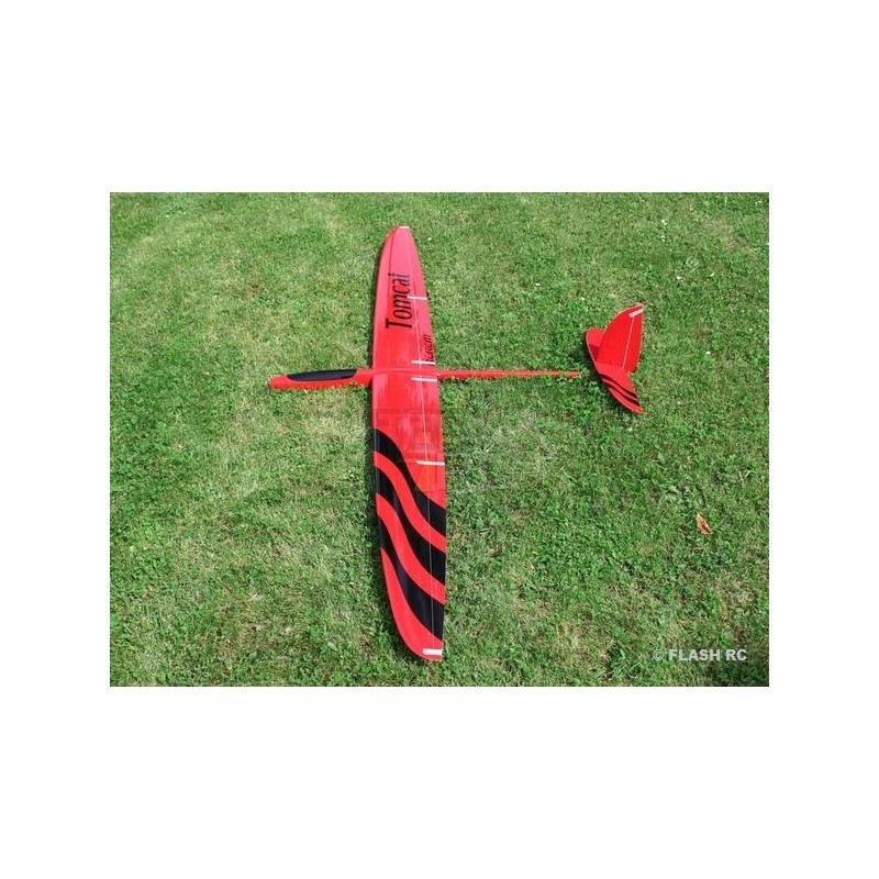 Tomcat all fiber approx.2.60m red & black RCRCM