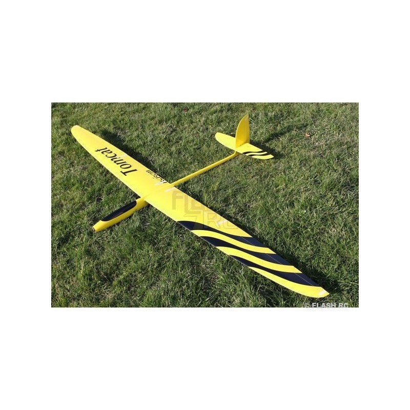 Tomcat tout fibre env.2.60m jaune & noir RCRCM