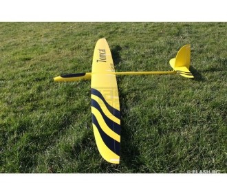 Tomcat tout fibre env.2.60m jaune & noir RCRCM