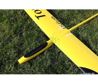 Tomcat tout fibre env.2.60m jaune & noir RCRCM