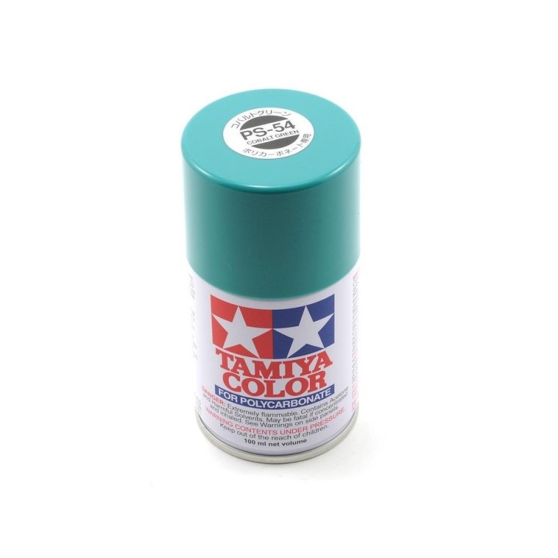 Aerosol paint 100ml for LEXAN Tamiya PS54 cobalt green