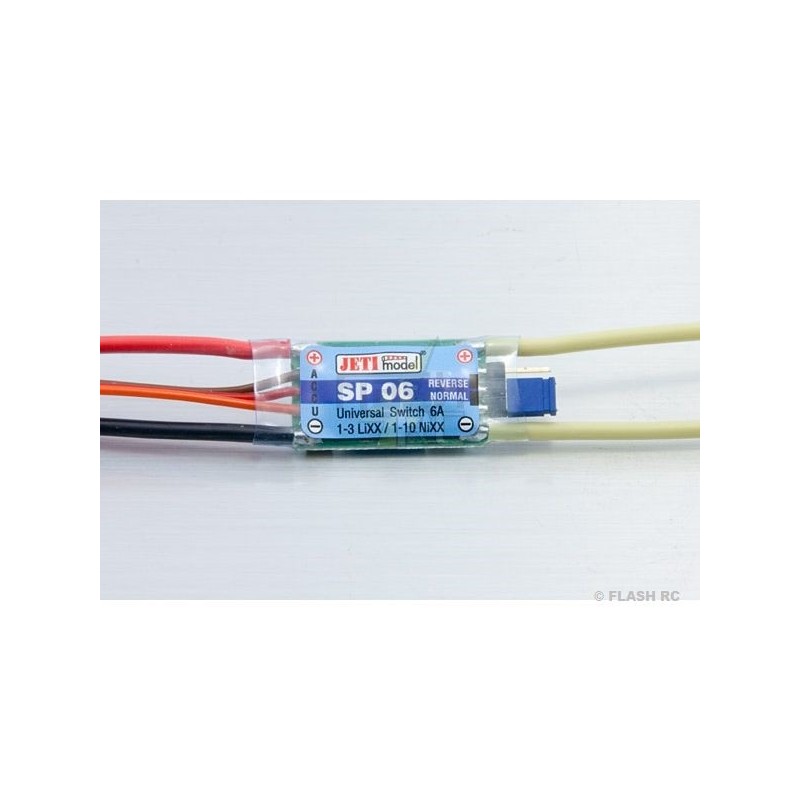 Interrupteur RC SP06 6A JR - Jeti