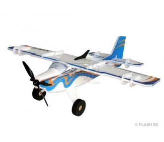RC-Flugzeug Factory Crack Turbo Beaver blau/orange 'FUN SERIES' ca.0.80m