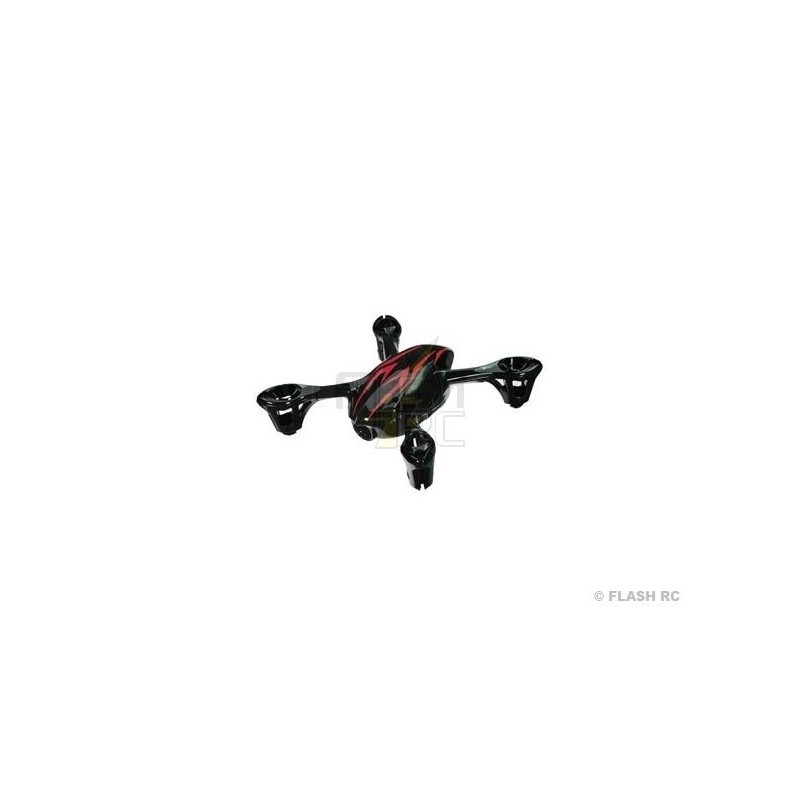 H107-A26 - Black/Red Shell - X4 V3 SD Hubsan