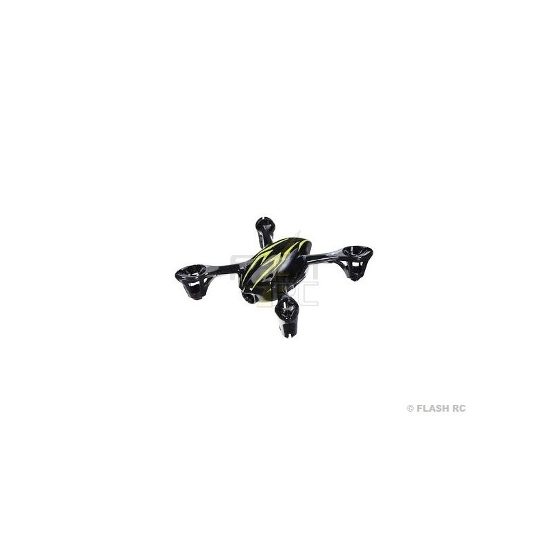 H107-A22 - Carcasa Verde/Negra - X4 V3 SD Hubsan