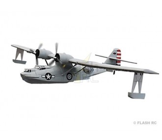 Dynam PBY Catalina Grey PNP seaplane approx.1.47m