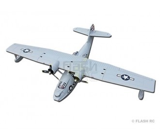 Dynam PBY Catalina Grey PNP seaplane approx.1.47m