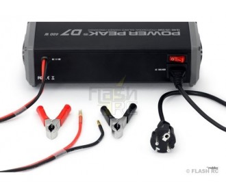 Caricatore multiplo Power Peak D7 EQ-BID 2x200W 12/220V