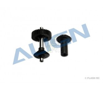 H50G001XXT - Pignons avant d'anticouple M0.6 36 dents  - TREX 500 Align