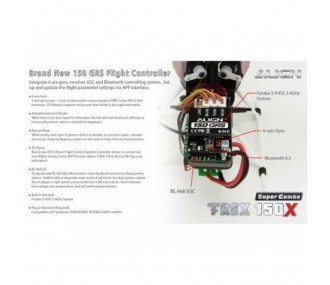 Combo ALIGN T-REX 150X DFC - BTF RH15E06X