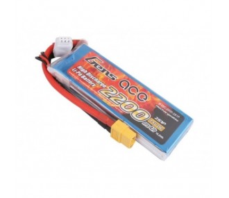 Akku Gens ace lipo 2S 7.4V 2200mAh 25C Steckdose XT60