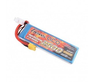 Akku Gens ace lipo 2S 7.4V 2500mAh 25C Steckdose XT60