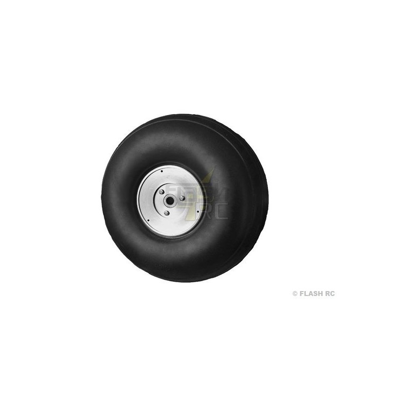 Balloon wheel Ø210x76mm (aluminium hub)