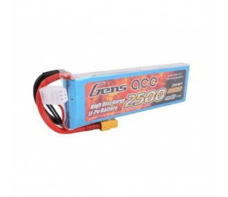 Akku Gens ace lipo 2S 7.4V 2500mAh 25C Steckdose XT60