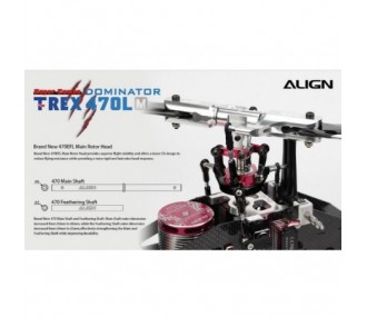 Align T-Rex 470LM Dominator Combo 6S ohne Gyro
