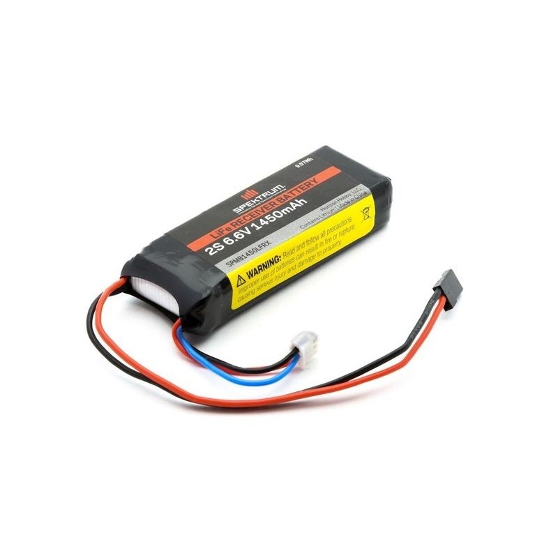 Batería del receptor Li-Fe 2S 6.6V 1450mAh Spektrum