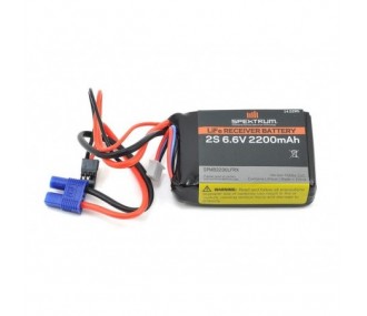 Batería del receptor Li-Fe 2S 6.6V 2200mAh Spektrum