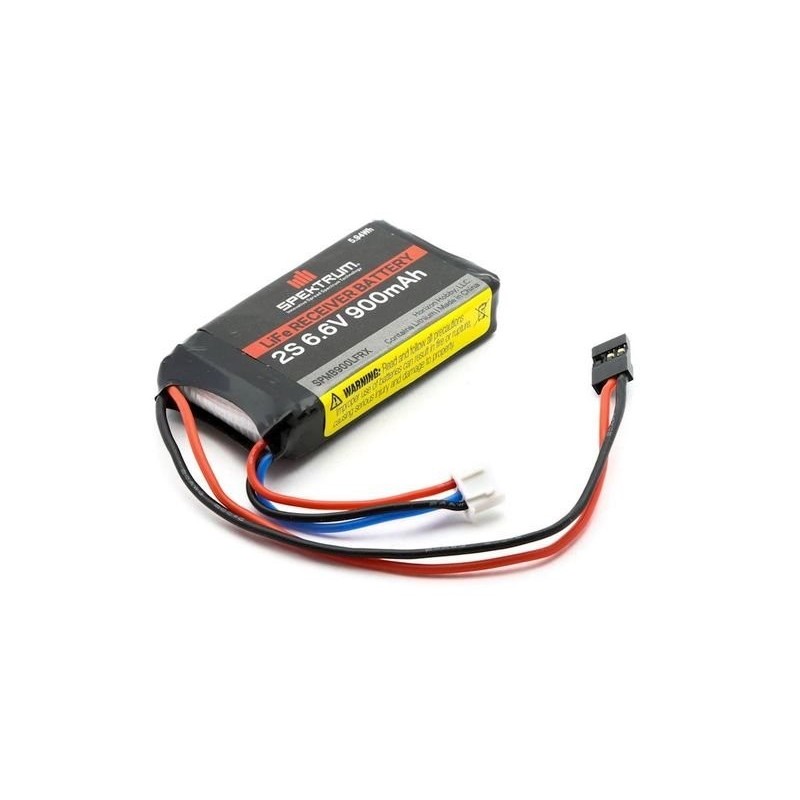 Batería del receptor Li-Fe 2S 6.6V 900mAh Spektrum