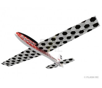 Vagabond 1500 HexaRed ARF glider with Hacker Model covered wings and tail