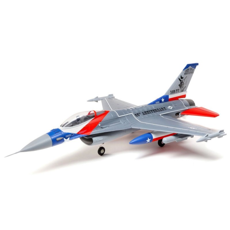 Jet E-flite F-16 Falcon 64mm EDF BNF Basic AS3X / Safe Select ca.0.73m