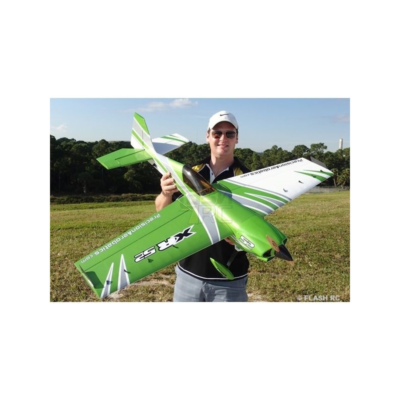 Precision Aerobatics XR 52 V2 green ARF approx.1.32m