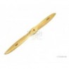 Menz two-bladed wood propeller 17x8'.