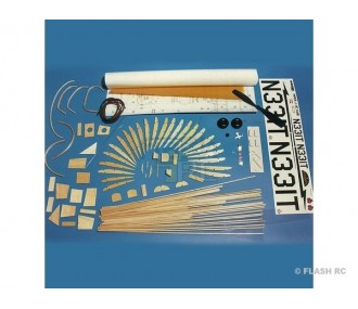 Hacker model Piper J-3C Cub airplane building kit approx.0.71m