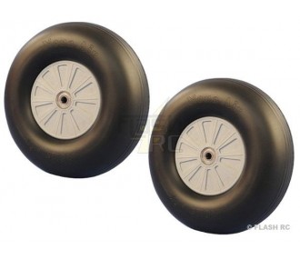 Pair of NoNa wheels Ø175x55mm + bearings