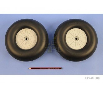 Pair of NoNa wheels Ø200x60mm + bearings