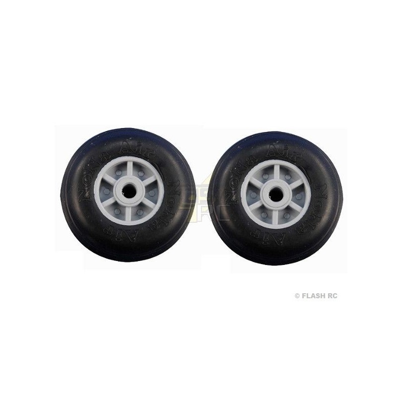 Pair of NoNa wheels Ø47x18mm