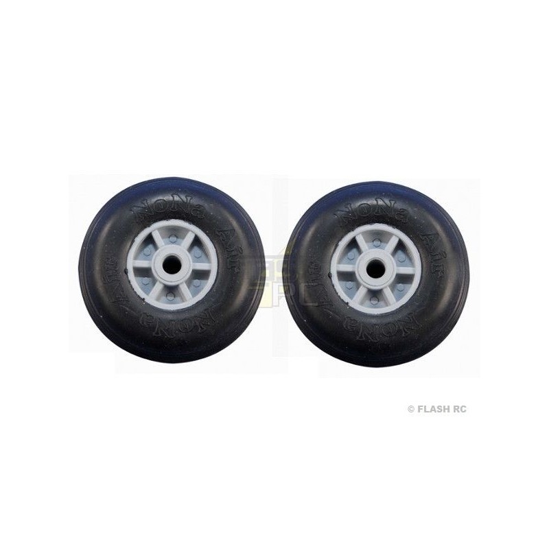 Pair of NoNa wheels Ø51x19mm
