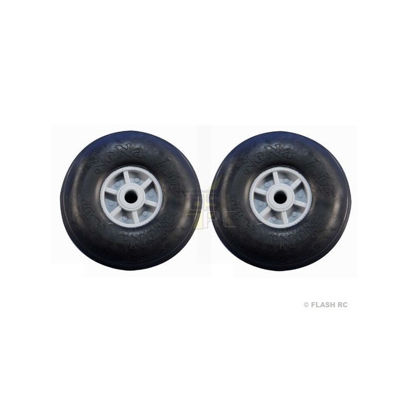 Pair of NoNa wheels Ø55x21mm