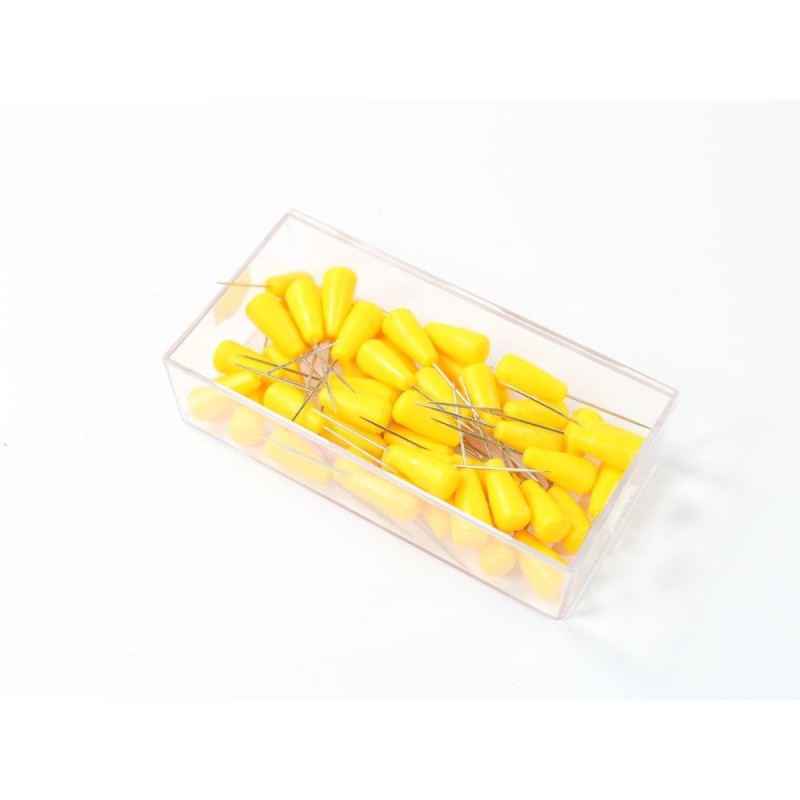 Construction Pins (50 pcs) - Yellow