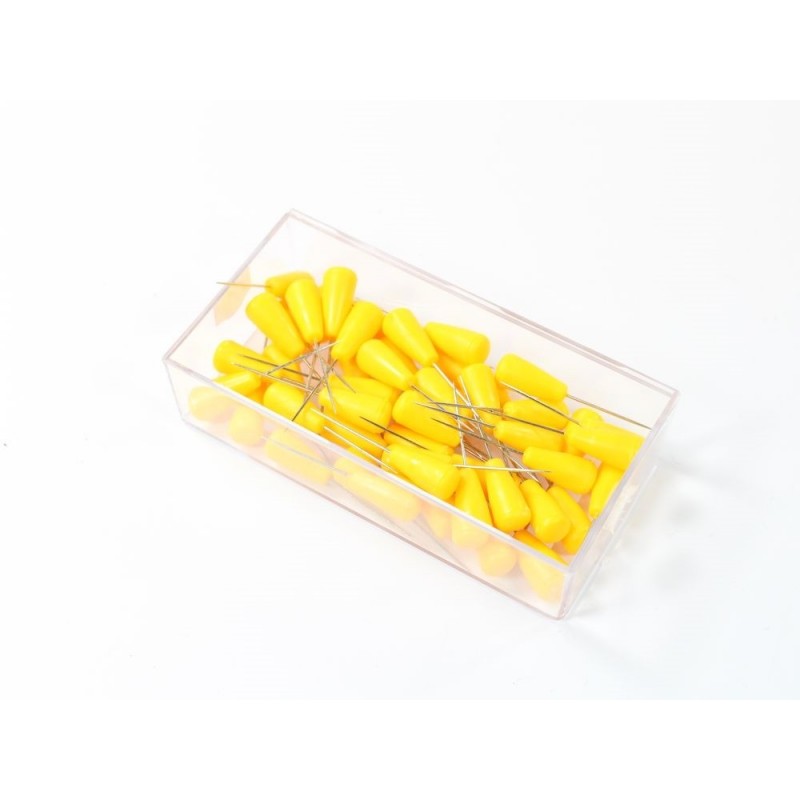 Epingles pour la construction (50 pcs) - Jaunes