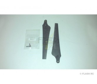 Pair of 15'' CW hourly plastic blades for S800 DJI