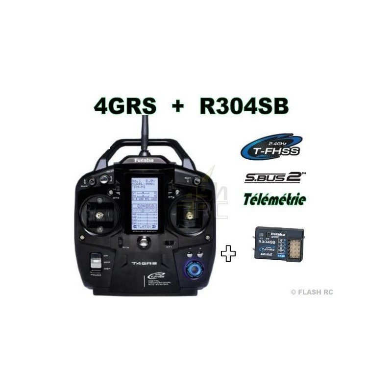 Futaba 4GRS 2.4GHz T-FHSS Radio + R304SB