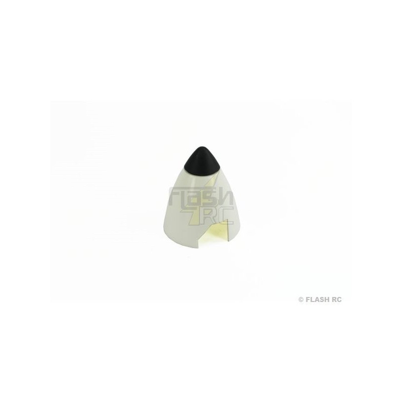 Cone plastique blanc dia.40mm - KAVAN