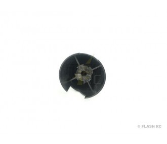 Cone plastique noir dia.45mm - KAVAN