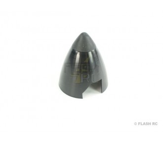 Cone plastique noir dia.55mm - KAVAN