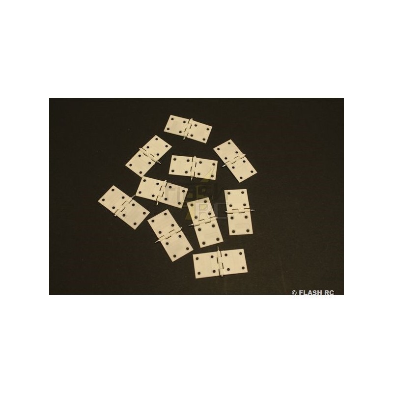 Nylon Flat Hinges 34x16mm (10 pcs) - KAVAN