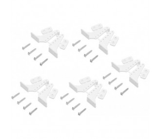 Nylon horns 34mm dia. 1.55mm holes (2 pcs) - KAVAN