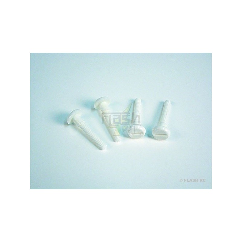 Tornillos de mariposa de nylon M6x38mm KAVAN (4 uds.)