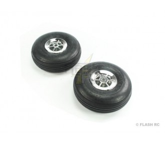 Pair of SuperLight Deluxe Wheels 45 mm - KAVAN