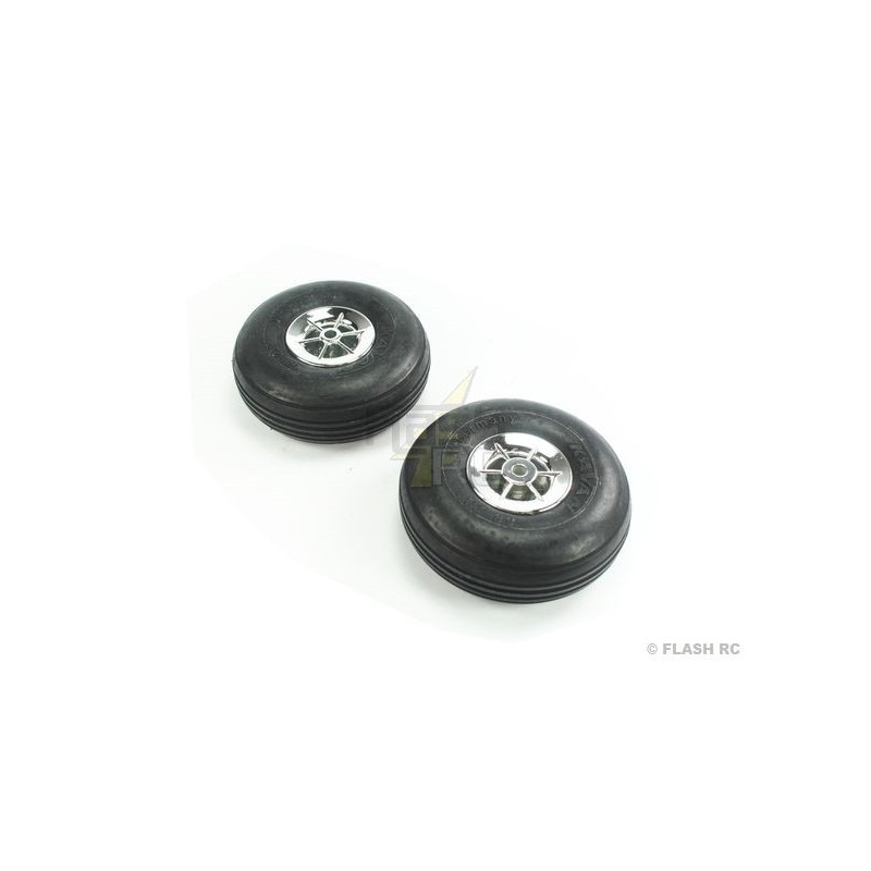 Pair of SuperLight Deluxe Wheels 45 mm - KAVAN