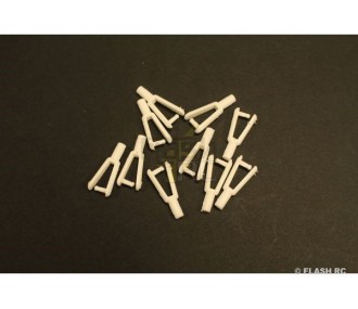 Nylon clevises M2 (10 pcs) KAVAN