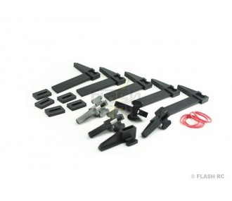 Plastic clamps max.25mm (5 pcs) - KAVAN